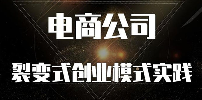 《电商公司裂变式创业模式实践》开拓更多项目 赚更多的钱-尖峰创圈资源站