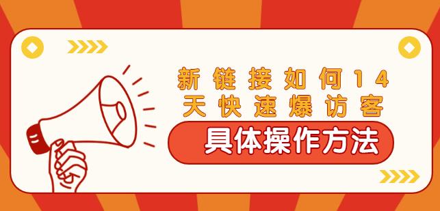 齐论·进阶战术课：拼多多新链接如何14天快速爆访客：具体操作方法（视频教程）-尖峰创圈资源站